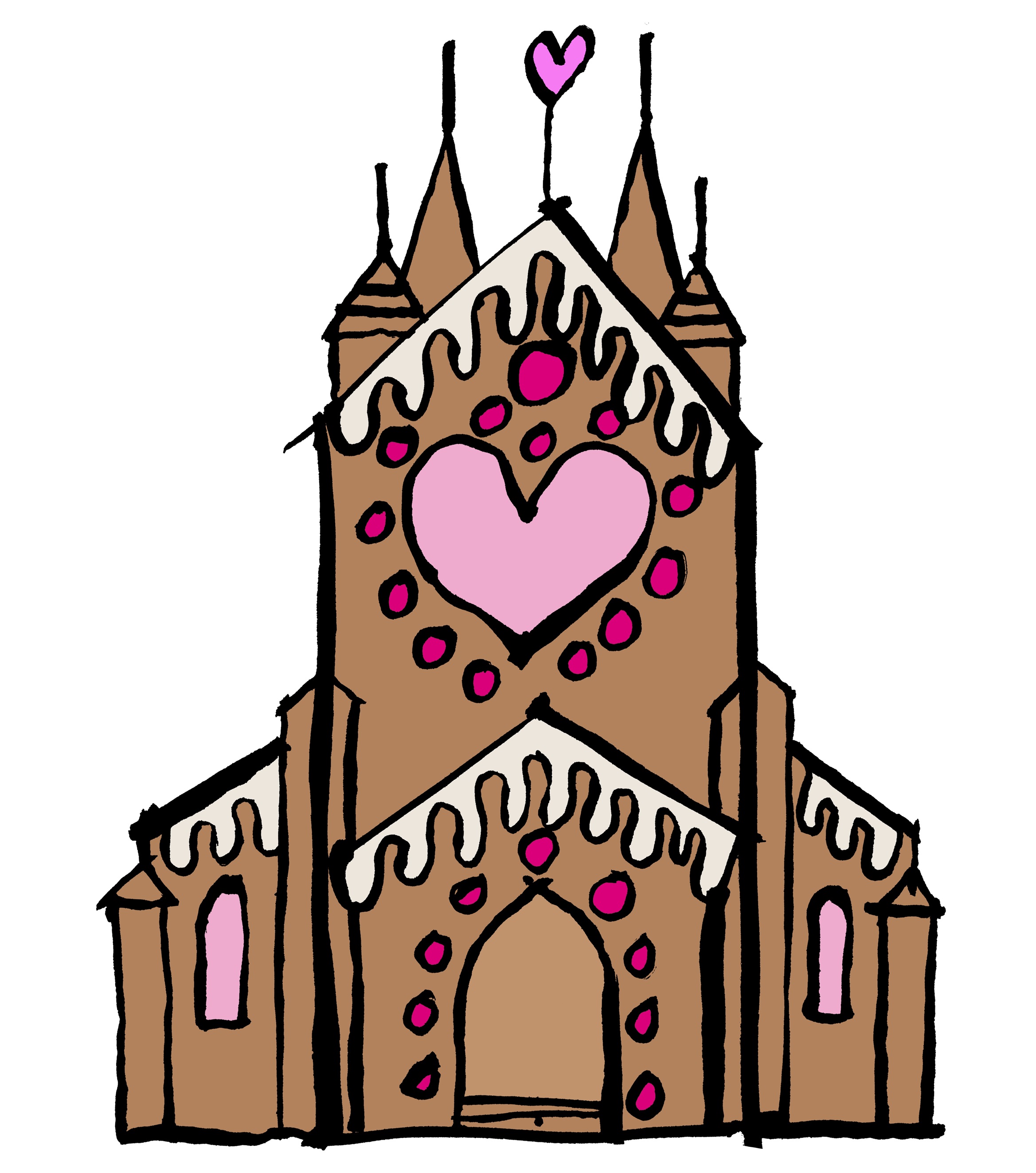 Maquette en pain d'épices