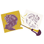 "Ta première gravure !"